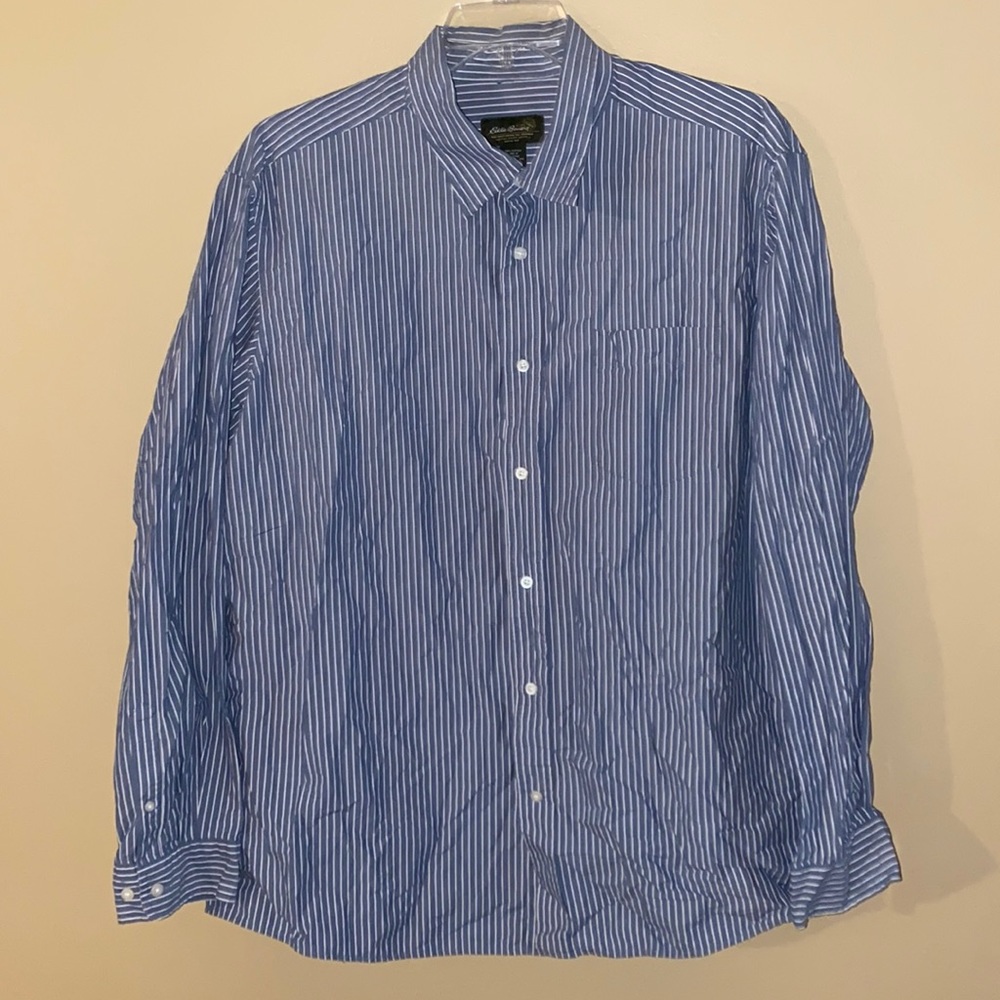 Eddie Bauer Blue Button Down Shirt